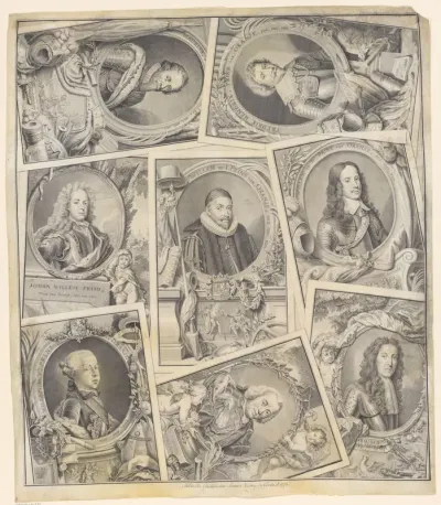 Portretten van de prinsen van Oranje en de prinsen van Oranje-Nassau