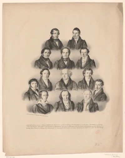 Portretten van dertien homeopaten