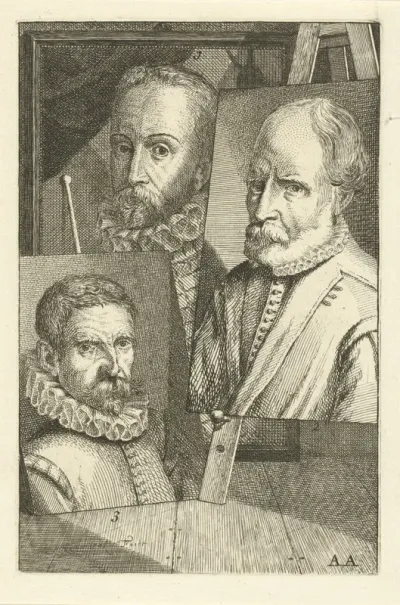 Portretten van Frans Pourbus, Pieter Pieterszen en Arnold Mytens