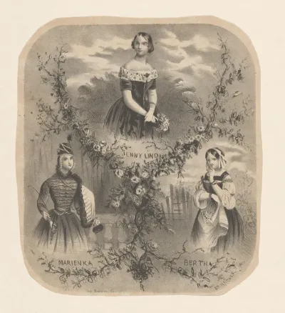 Portretten van Jenny Lind, Marienka en Bertha
