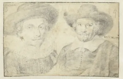 Portretten van Joris Backer en Jan Huydecoper van Maarseveen