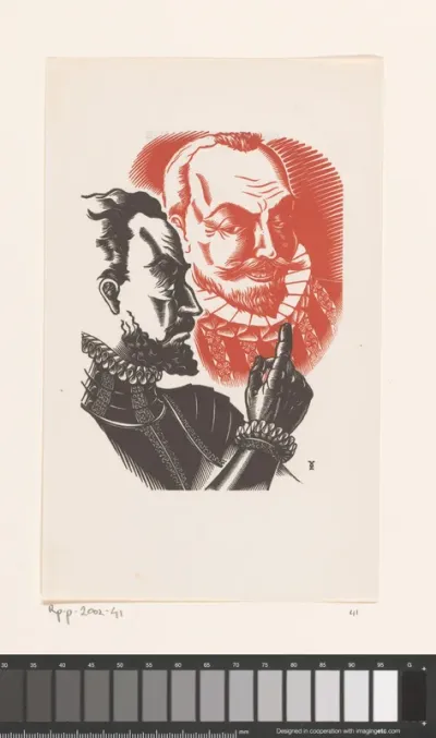Portretten van Lamoraal van Egmond en Willem van Oranje