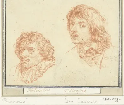 Portretten van Palamedesz en Jan Lievens