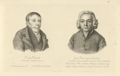 Portretten van Paulus van Hemert en Jean Henri van Swinden