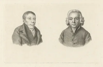 Portretten van Paulus van Hemert en Jean Henri van Swinden