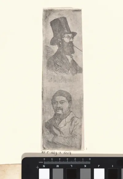Portretten van Reinier Craeyvanger en Joseph Hartogensis