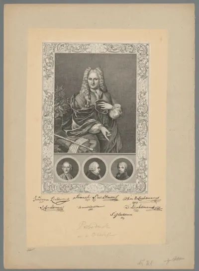 Portretten van Samuel Luchtmans