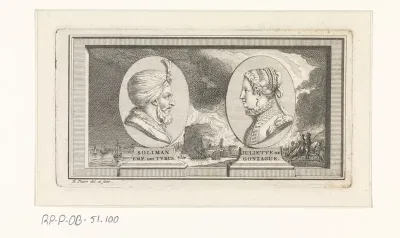 Portretten van Süleyman I de Grote Giulia Gonzaga