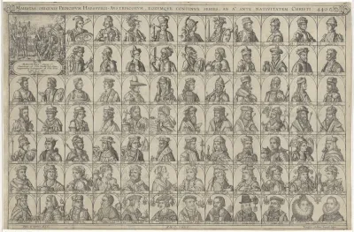 Portretten van vorsten uit het Huis Habsburg