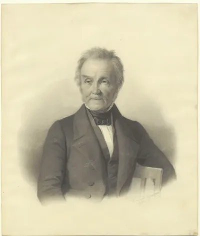 Portræt af Adam Oehlenschlager
