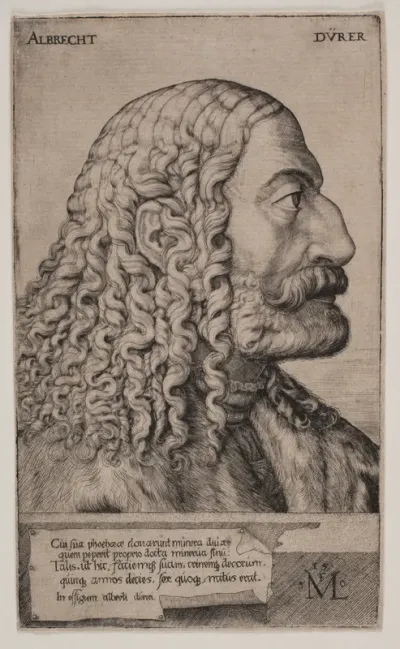 Portræt af Albrecht Dürer