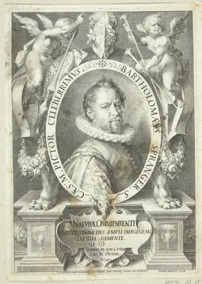 Portræt af Bartholomeus Spranger