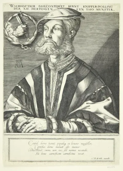 Portræt af Bernhard Knipperdolling