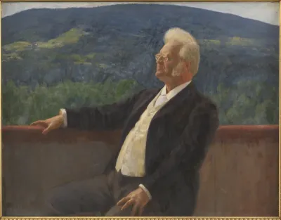 Portræt af Bjørnstjerne Bjørnson