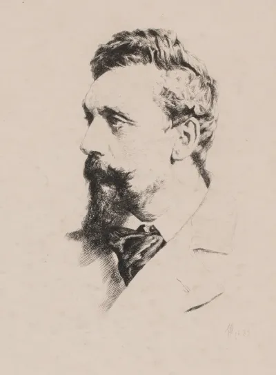 Portræt af Carl Bloch