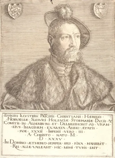 Portræt af Christian III