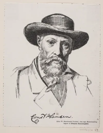 Portræt af Constantin Hansen