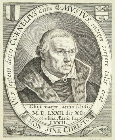 Portræt af Cornelis Musius