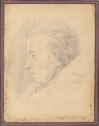 Portræt af digteren Johannes Ewald (1743-81)