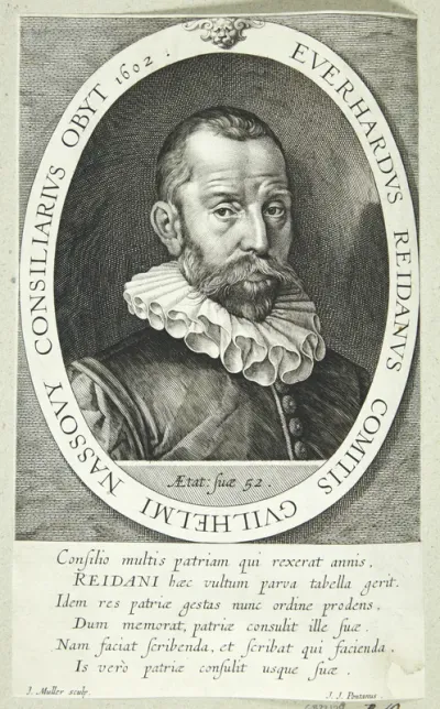 Portræt af Everhard van Reyd