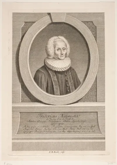 Portræt af F. Nannestad