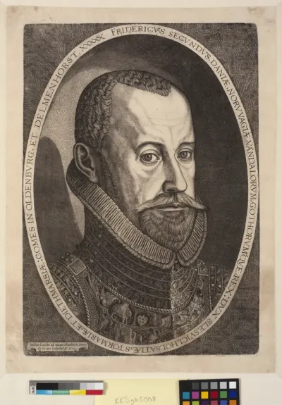 Portræt af Frederik II