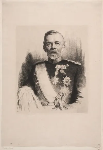 Portræt af Generalmajor L. Koefoed