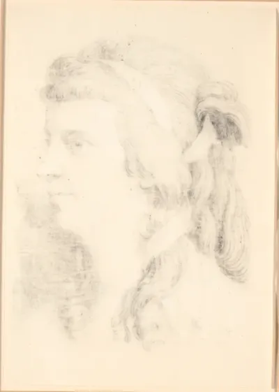 Portræt af Henriette Frederikke Moe