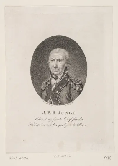 Portræt af J. P. Boye Junge