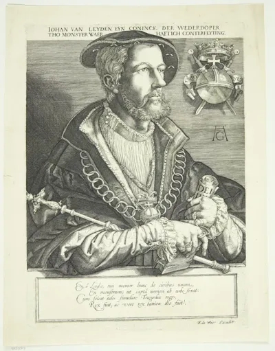Portræt af Jan Bockelson van Leiden