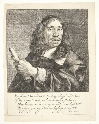 Portræt af Jan de Vos