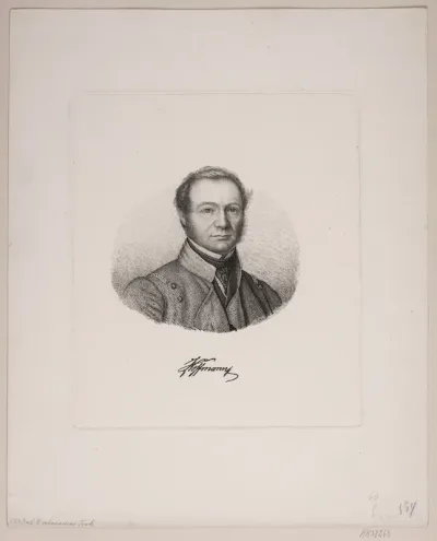 Portræt af Johan Christopher Hoffmann