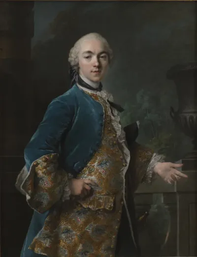 Portræt af kammerjunker Frederik Christian Krag (1726-1763)