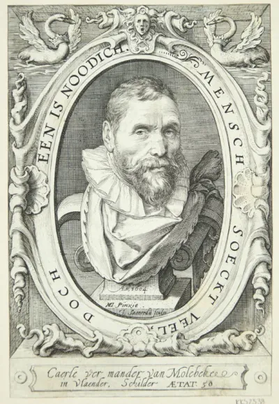 Portræt af Karel van Mander