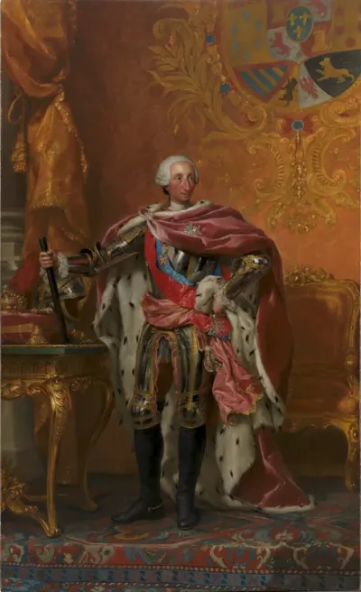 Portræt af kong Carl III af Spanien