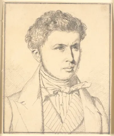 Portræt af kunstnerens bror, H.P.N.Købke (1812-39)