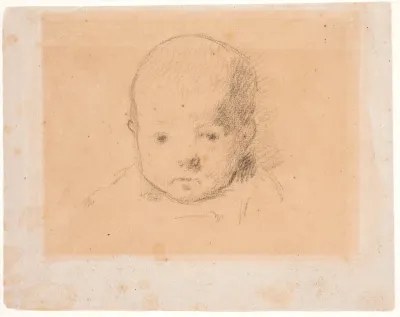 Portræt af kunstnerens søn Clovis, født den 10.maj 1879