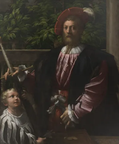 Portræt af Lorenzo Cybo