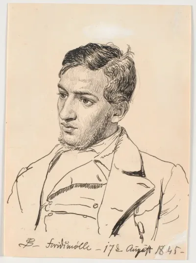 Portræt af maleren Carlo Dalgas