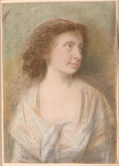 Portræt af Maria Magdalene Becker