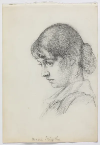 Portræt af Marie Krøyer, f. Triepcke