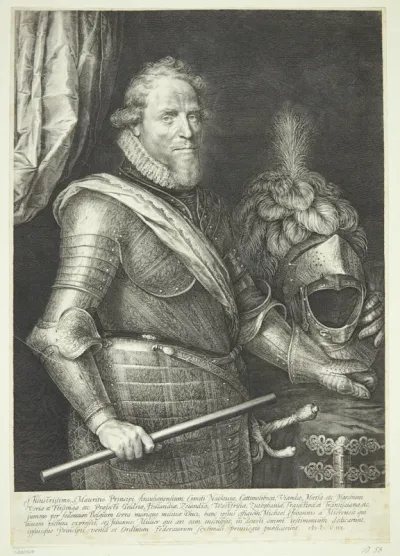 Portræt af Maurits af Oranien