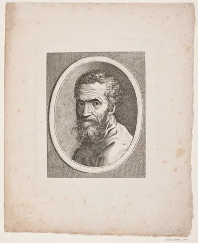 Portræt af Michelangelo