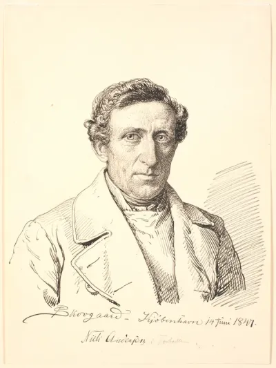 Portræt af Niels Andersen i Forballe.