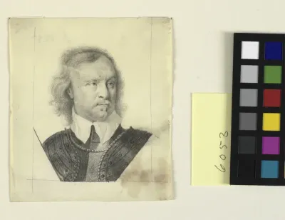 Portræt af Oliver Cromwell