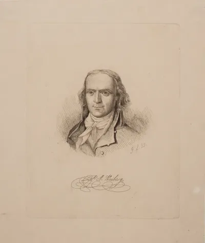 Portræt af P. A. Heiberg