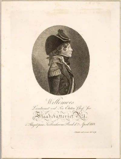 Portræt af Peter Willemoes