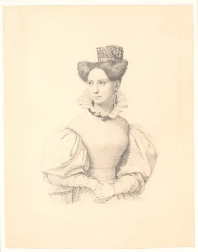 Portræt af Sophie Frederikke Raffenberg