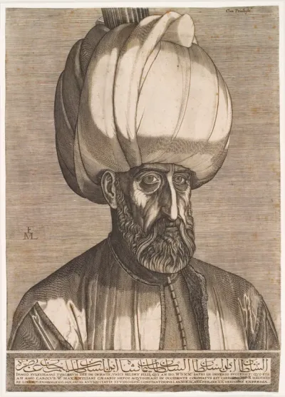 Portræt af Sultan Suleiman den Store