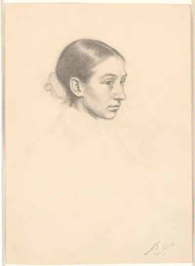 Portræt af Suzette Kathrine Skovgaard (gift Holten)